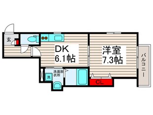 CASA Forteの物件間取画像